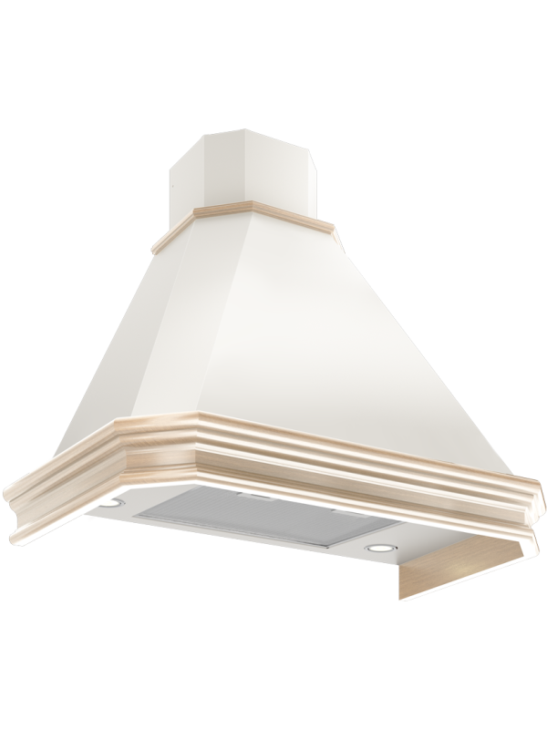 Вытяжка ELIKOR Пергола 90П-650-П3Л бежевый/дуб неокрашенный