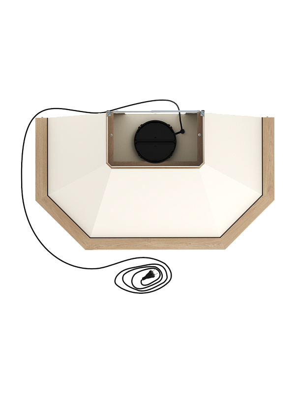 Вытяжка ELIKOR Камин Грань 90П-650-ПЗЛ 4