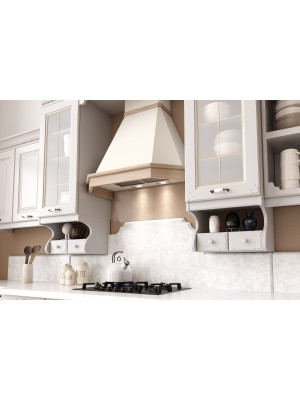 Вытяжка ELIKOR Камин Грань 90П-650-ПЗЛ интерьер