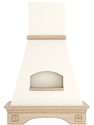 Вытяжка ELIKOR Бельведер Флореале 60П-650-П3Д бежевый/дуб неокрашенный 2