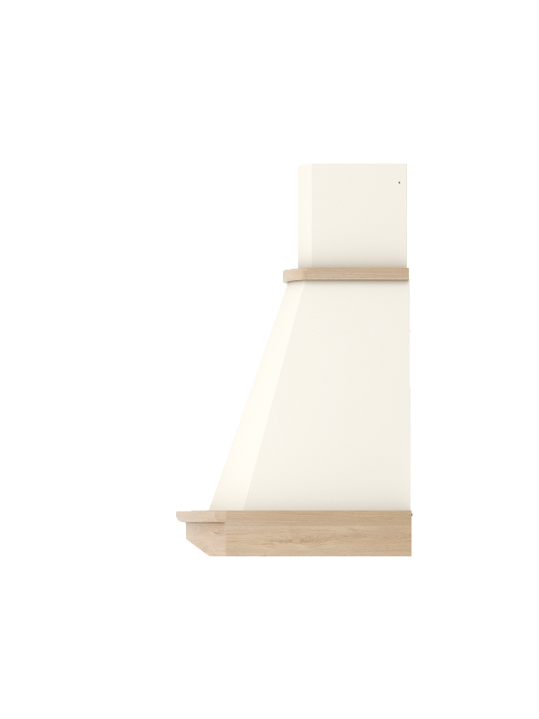 Вытяжка ELIKOR Ротонда 60П-1000-П3Д бежевый/дуб неокрашенный 3