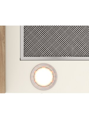 Вытяжка ELIKOR Ротонда 60П-1000-П3Д бежевый/дуб неокрашенный 8