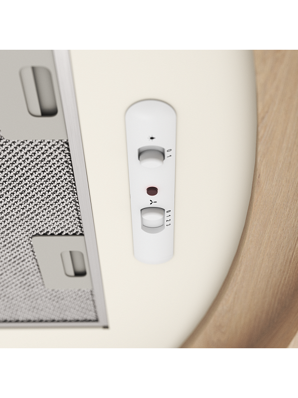 Вытяжка ELIKOR Ротонда 90П-1000-П3Д бежевый/дуб неокрашенный 8