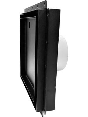 Вентиляционная решетка с вентилятором HOMY AIR PRO VPS100BMTZ 20х20 с маяком под углом