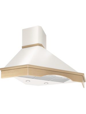 Вытяжка ELIKOR Форест 90П-650-П3Д бежевый/дуб неокрашенный