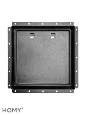 Вентиляционная решетка с вентилятором HOMY AIR PRO VSPS100BMS 20х20 с маяком