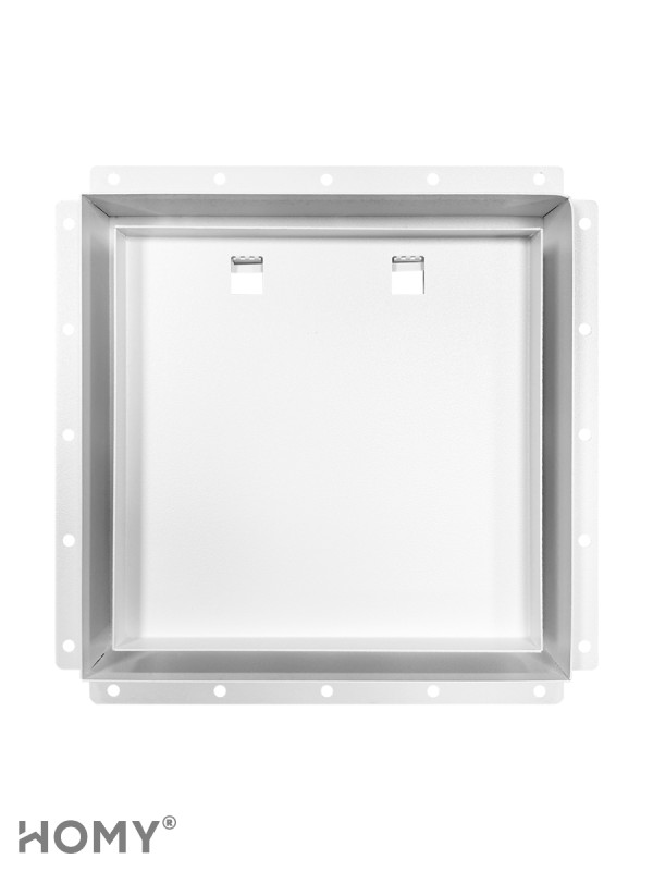 Вентиляционная решетка с вентилятором HOMY AIR PRO VVP125WMHZ 25х25 с маяком