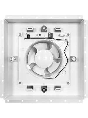 Вентиляционная решетка с вентилятором HOMY AIR PRO VVP125WMSZ 25х25 с маяком спереди с вентилятором