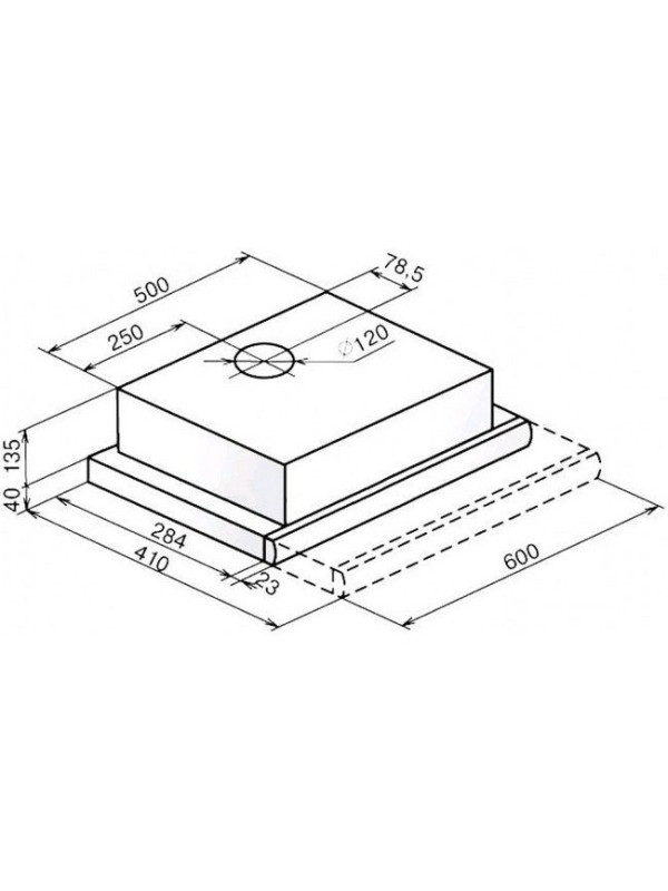 Вытяжка Faber Flox WH A60 белый hfpvth
