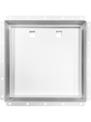 Вентиляционная решетка с вентилятором HOMY AIR PRO VPS125WMHZ 25х25 с маяком