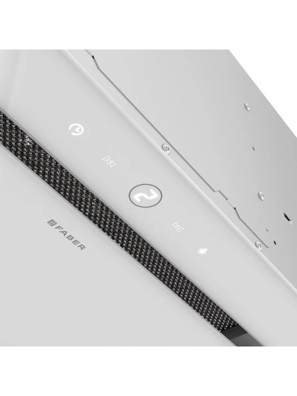 Вытяжка Faber Aria WH 52 белое стекло 6
