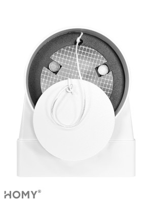 Вентиляционная решетка теневая HOMY AIR Круглый AV100W белая