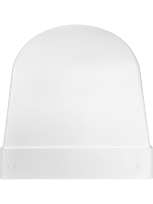 Вентиляционная решетка теневая HOMY AIR Круглый AV125W белая снизу