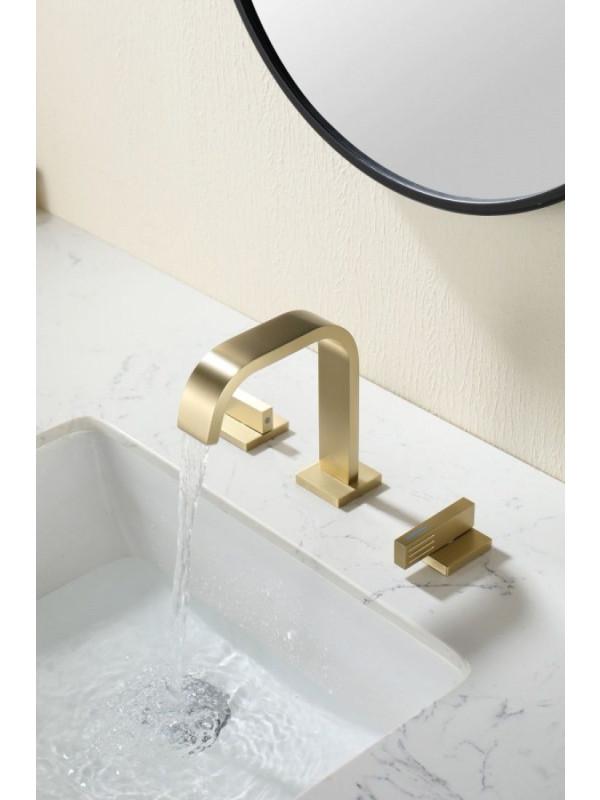 Смеситель Ganzer GZ01115-S матовое золото интерьер 7