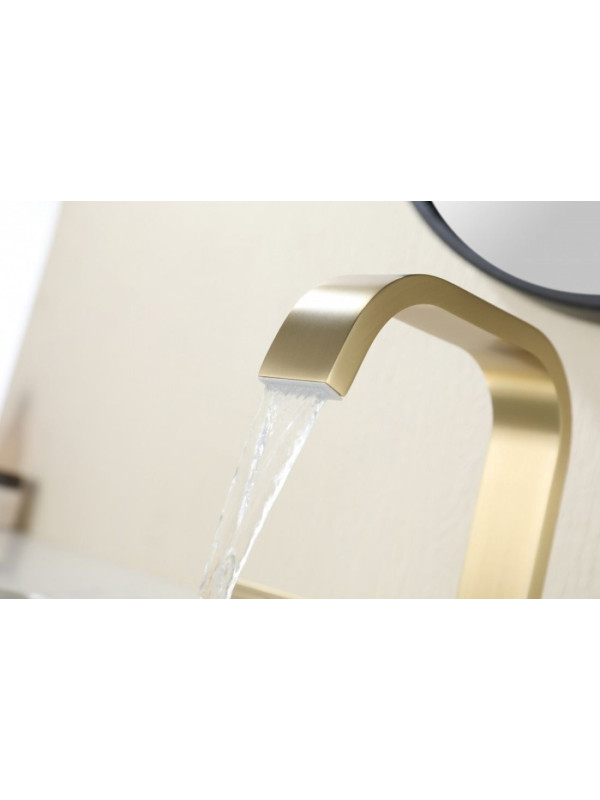 Смеситель Ganzer GZ01115-S матовое золото интерьер 8