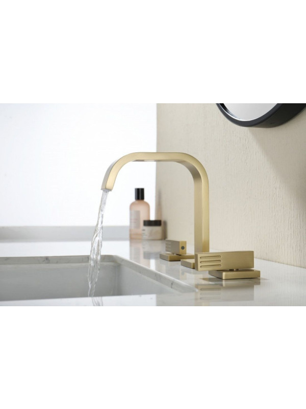 Смеситель Ganzer GZ01115-S матовое золото интерьер 9