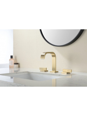 Смеситель Ganzer GZ01115-S матовое золото интерьер