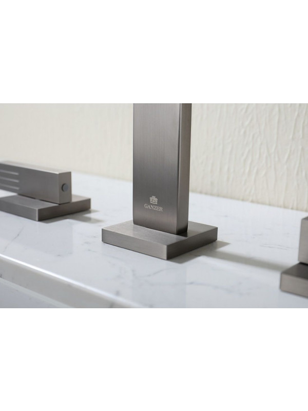 Смеситель Ganzer GZ01115-Q оружейная сталь интерьер 3