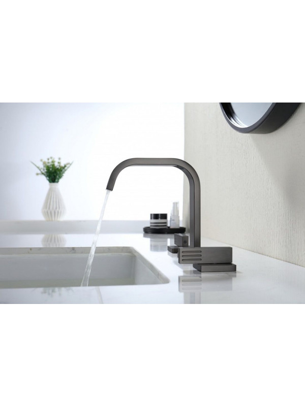 Смеситель Ganzer GZ01115-Q оружейная сталь интерьер 8