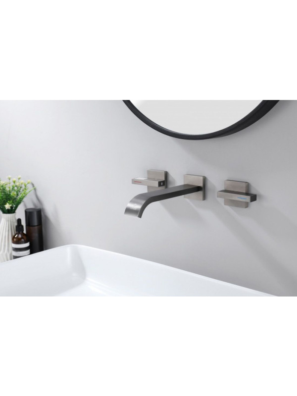 Смеситель Ganzer GZ01144 оружейная сталь интерьер