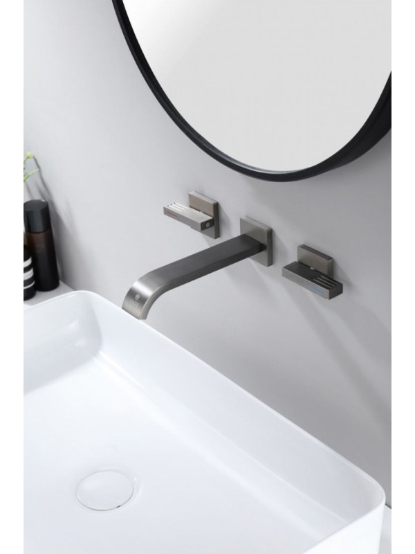 Смеситель Ganzer GZ01144 оружейная сталь интерьер 2