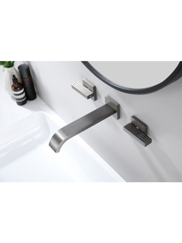 Смеситель Ganzer GZ01144 оружейная сталь интерьер 7