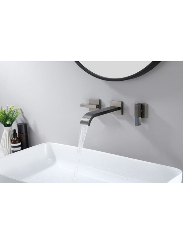 Смеситель Ganzer GZ01144 оружейная сталь интерьер 8