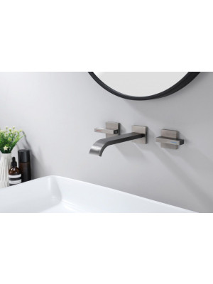 Смеситель Ganzer GZ01144 оружейная сталь интерьер