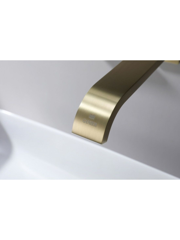 Смеситель Ganzer GZ01144-S матовое золото интерьер 4