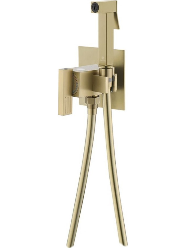 Гигиенический душ GZ01157-S матовое золото