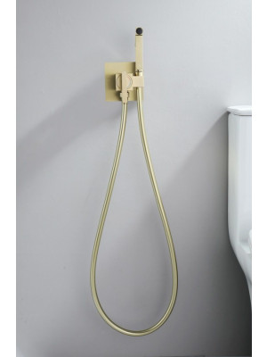 Смеситель Ganzer GZ01157 матовое золото интерьер 5