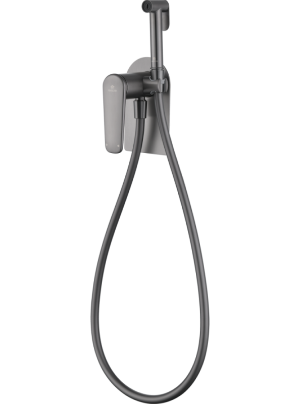 Смеситель Ganzer GZ02157-Q оружейная сталь