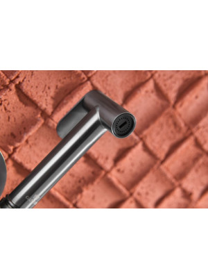 Смеситель Ganzer GZ02157 оружейная сталь интерьер 4