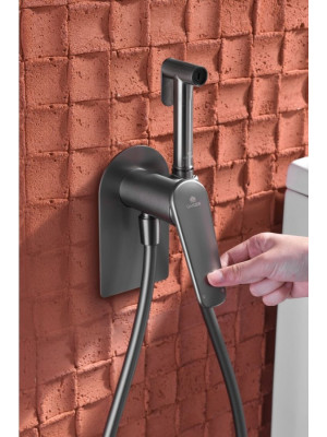 Смеситель Ganzer GZ02157 оружейная сталь интерьер 6