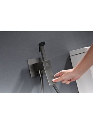 Смеситель Ganzer GZ051577-Q оружейная сталь 10