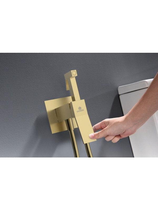 Смеситель Ganzer GZ051577-S матовое золото 8