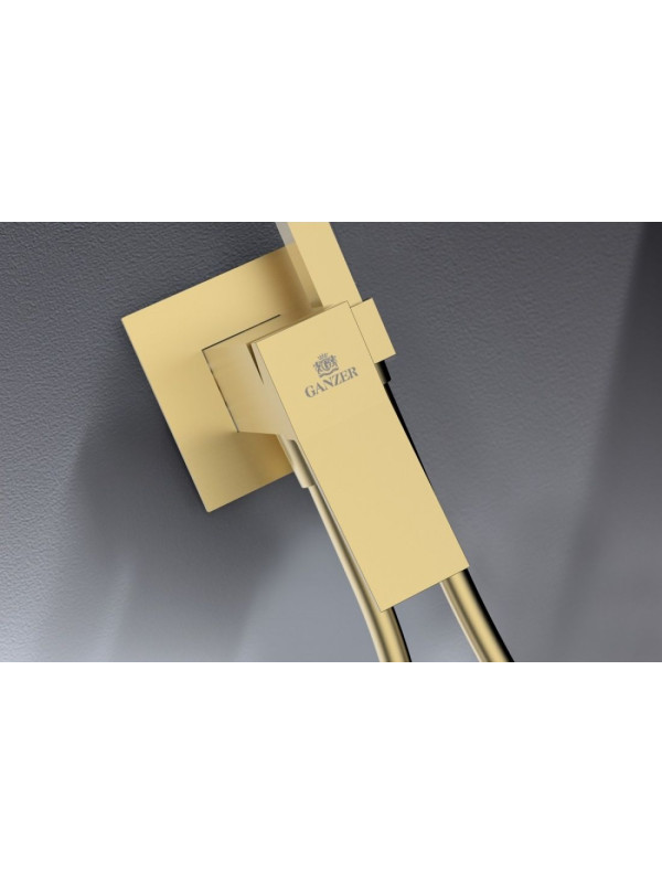 Смеситель Ganzer GZ051577-S матовое золото 12