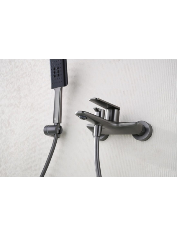 Смеситель Ganzer GZ02131 оружейная сталь 3