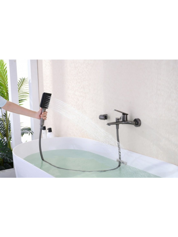 Смеситель Ganzer GZ02131 оружейная сталь 10