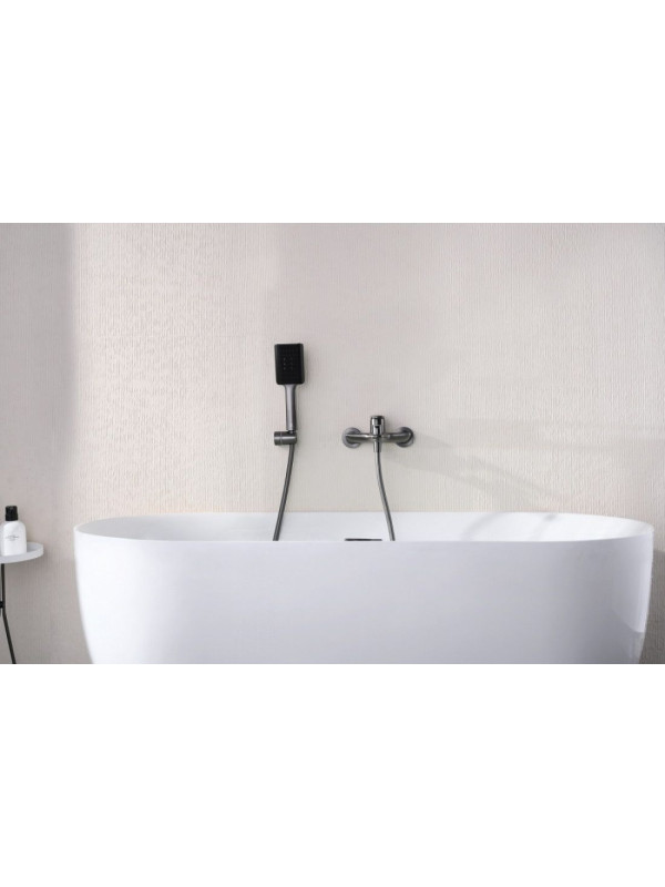 Смеситель Ganzer GZ02131 оружейная сталь 12