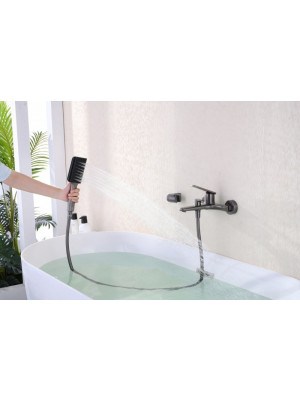 Смеситель Ganzer GZ02131 оружейная сталь 10