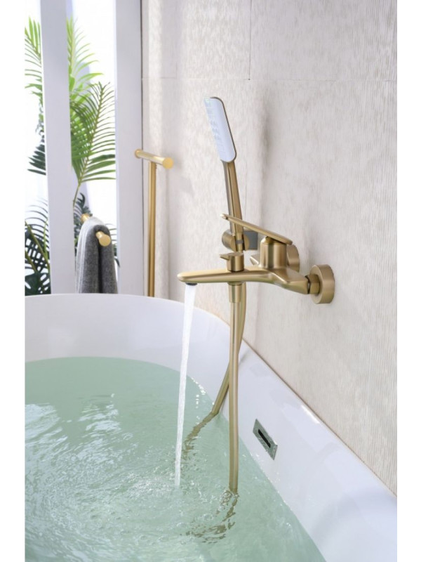 Смеситель Ganzer GZ02131-S матовое золото 10