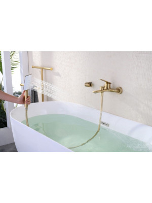 Смеситель Ganzer GZ02131-S матовое золото 14