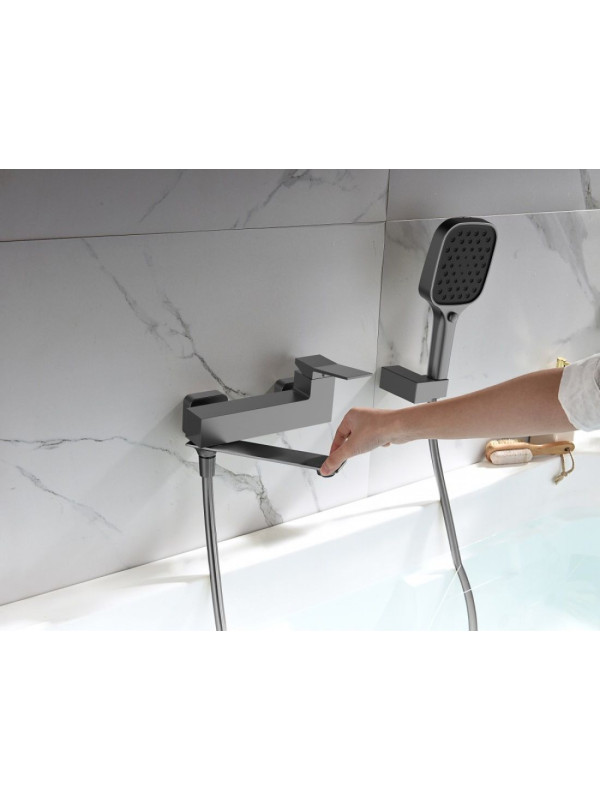 Смеситель Ganzer GZ05132-Q оружейная сталь 5