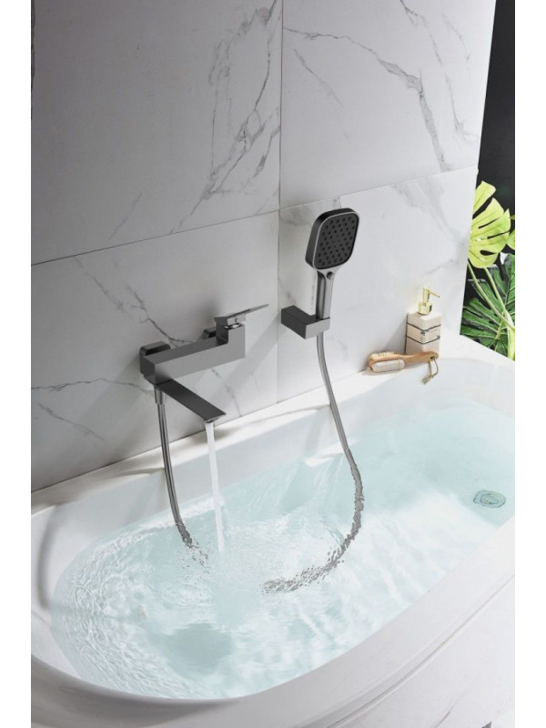 Смеситель Ganzer GZ05132-Q оружейная сталь 8