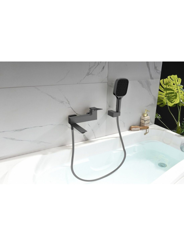 Смеситель Ganzer GZ05132-Q оружейная сталь 16