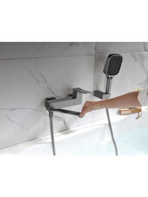 Смеситель Ganzer GZ05132-Q оружейная сталь 5