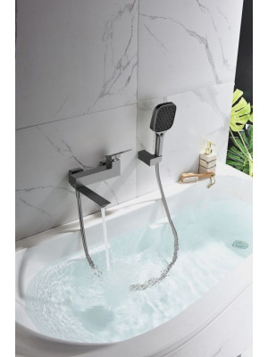 Смеситель Ganzer GZ05132-Q оружейная сталь 8