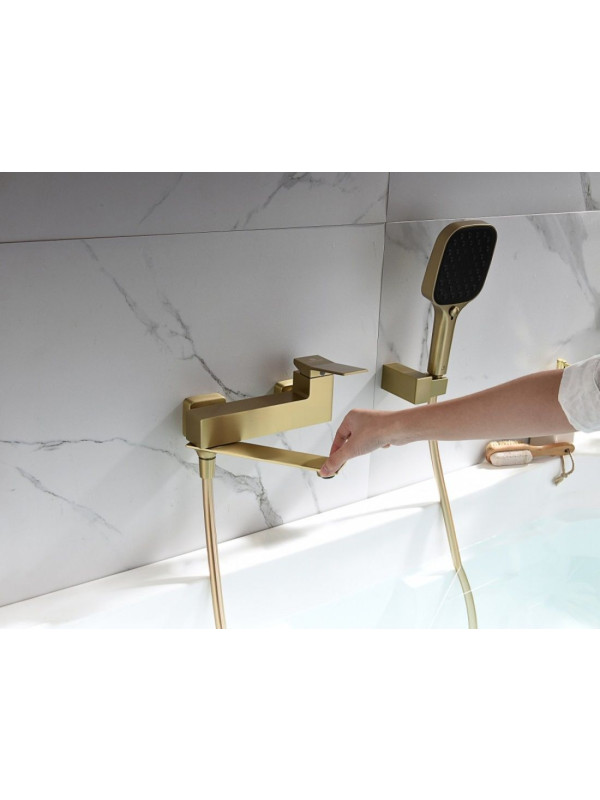 Смеситель Ganzer GZ05132-S матовое золото 6