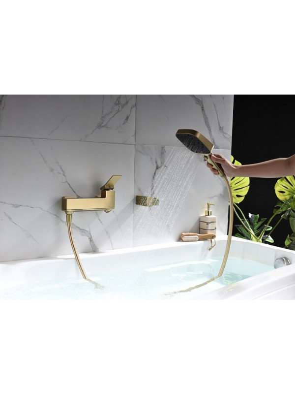 Смеситель Ganzer GZ05132-S матовое золото 10